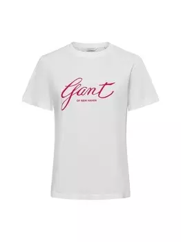 Футболка Gant, экрю