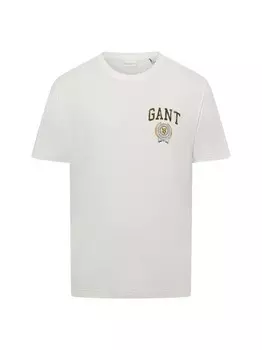 Футболка Gant, экрю