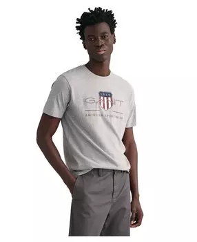 Футболка Gant Archive Shield Regular Fit, белый