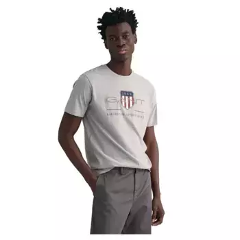 Футболка Gant Archive Shield Regular Fit, белый