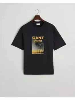 Футболка Gant, черный