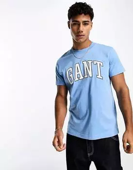 Футболка Gant Collegiate Logo, голубой