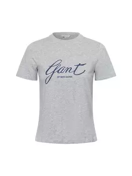 Футболка Gant, цвет melange