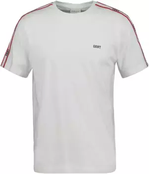 Футболка Gant "ФУТБОЛКА SHULDER TAPE SS ", белый