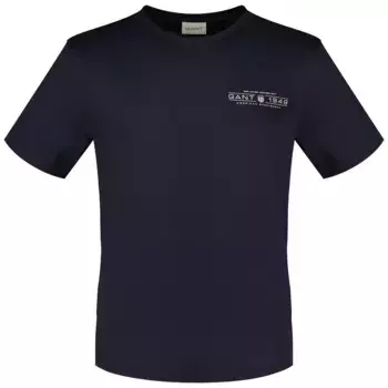 Футболка Gant Graphic, синий