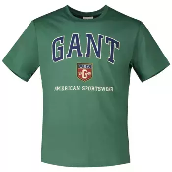 Футболка Gant Graphic, зеленый