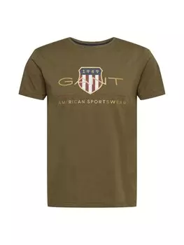 Футболка Gant, хаки