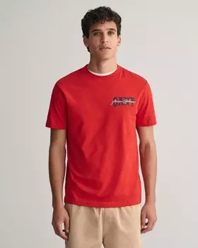 Футболка GANT, красный