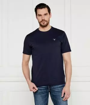 Футболка Gant Original Shield Regular Fit, синий