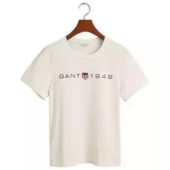 Футболка Gant Printed Graphic, белый
