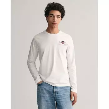 Футболка Gant Reg Medium Archive Shield, белый