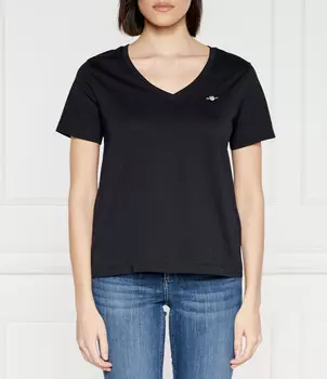 Футболка Gant Regular Fit, черный