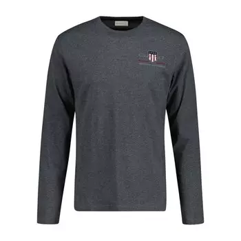 Футболка Gant Regular Fit, серый