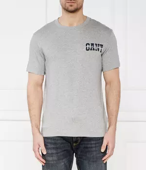 Футболка Gant Regular Fit, серый