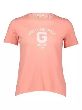 Футболка Gant, розовый