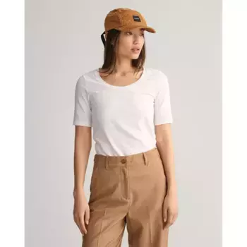 Футболка Gant Scoop, белый