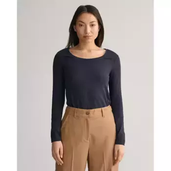 Футболка Gant Scoop, черный