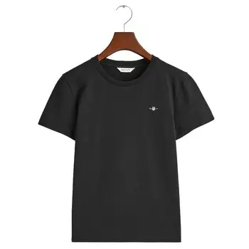 Футболка Gant Shield Regular Fit, черный