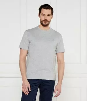 Футболка Gant Shield Regular Fit, серый