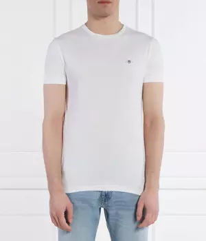 Футболка Gant Shield Slim Fit, белый
