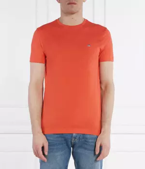 Футболка Gant Shield Slim Fit, оранжевый