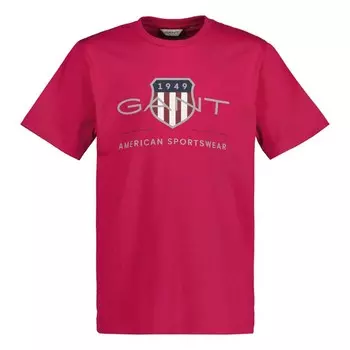 Футболка GANT Shirt, розовый