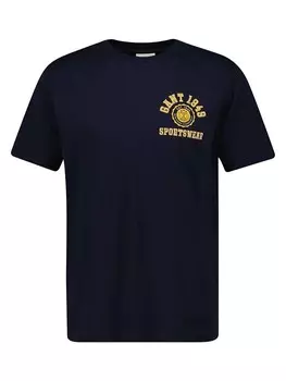 Футболка Gant Shirt, темно-синий