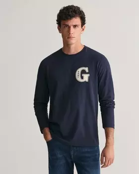 Футболка GANT, синий
