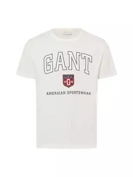 Футболка Gant T-Shirt, экрю