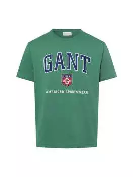 Футболка Gant T-Shirt, зеленый