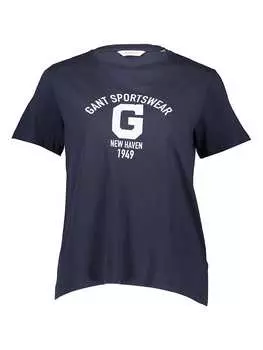 Футболка Gant, темно-синий