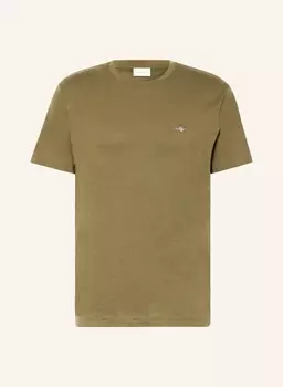 Футболка Gant, зеленый