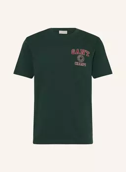 Футболка GANT, зеленый