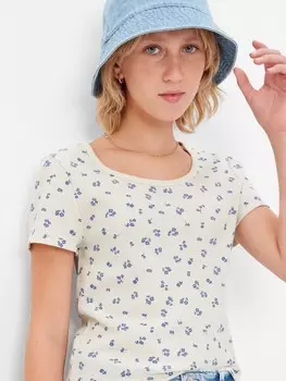 Футболка Gap, бежевый