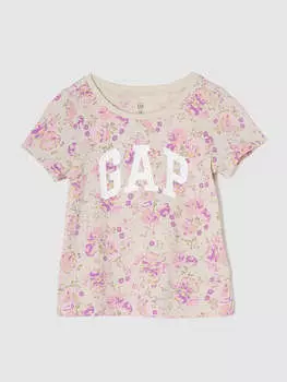 Футболка GAP, цвет creme/lila