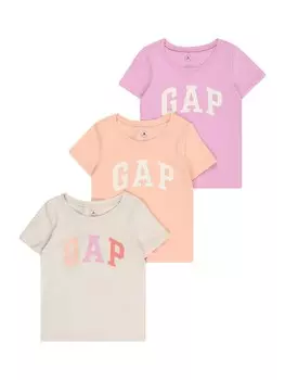 Футболка Gap, цвет Kitt/Apricot/Eosin