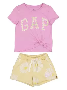 Футболка GAP, цвет rosa/gelb