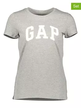 Футболка GAP, цвет schwarz/grau