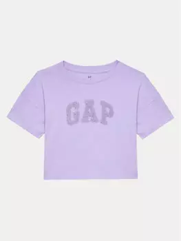 Футболка Gap, фиолетовый