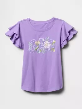Футболка GAP, фиолетовый