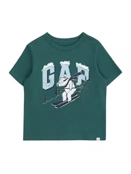 Футболка Gap, изумрудный