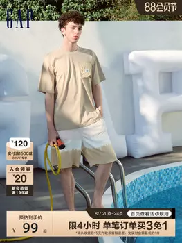 Футболка Gap летняя, хаки