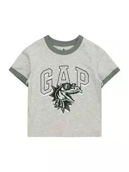 Футболка Gap NOVELTY, пятнистый серый