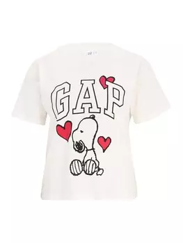 Футболка Gap Petite Shirt, белый