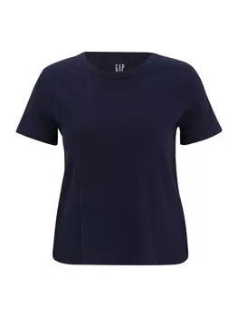 Футболка Gap Petite Shirt, темно-синий