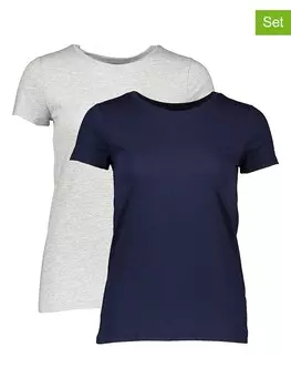 Футболка GAP s, цвет dunkelblau/grau