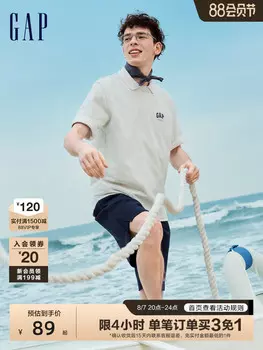 Футболка Gap с логотипом, темно-синий