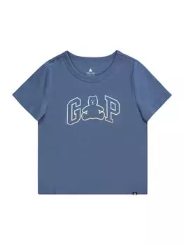 Футболка Gap, сапфир/пастельный синий