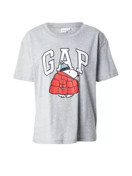 Футболка GAP Shirt, светло-серый