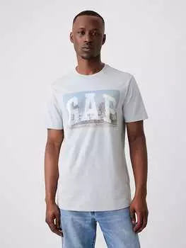 Футболка GAP, светло-серый